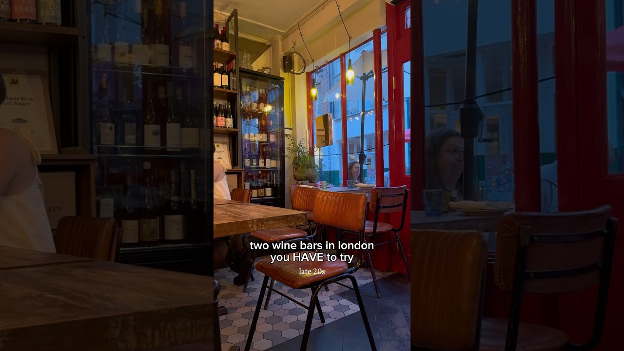 wine bars in london you HAVE to try