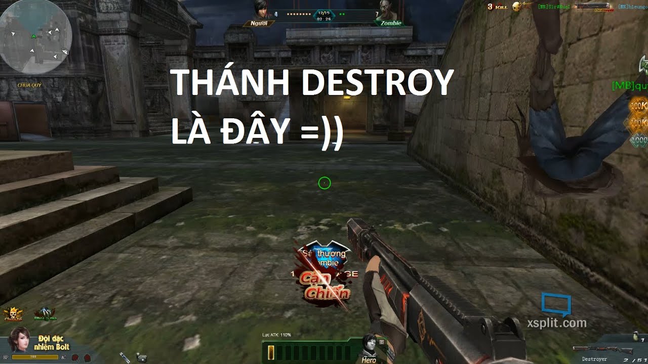 Bình Luận Truy Kích | Destroy Quẩy 23phut hơn 6x Cận Chiến ✔