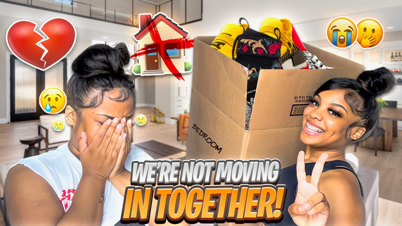 WE’RE NOT MOVING TOGETHER ! Prank🔥🥲she cried…