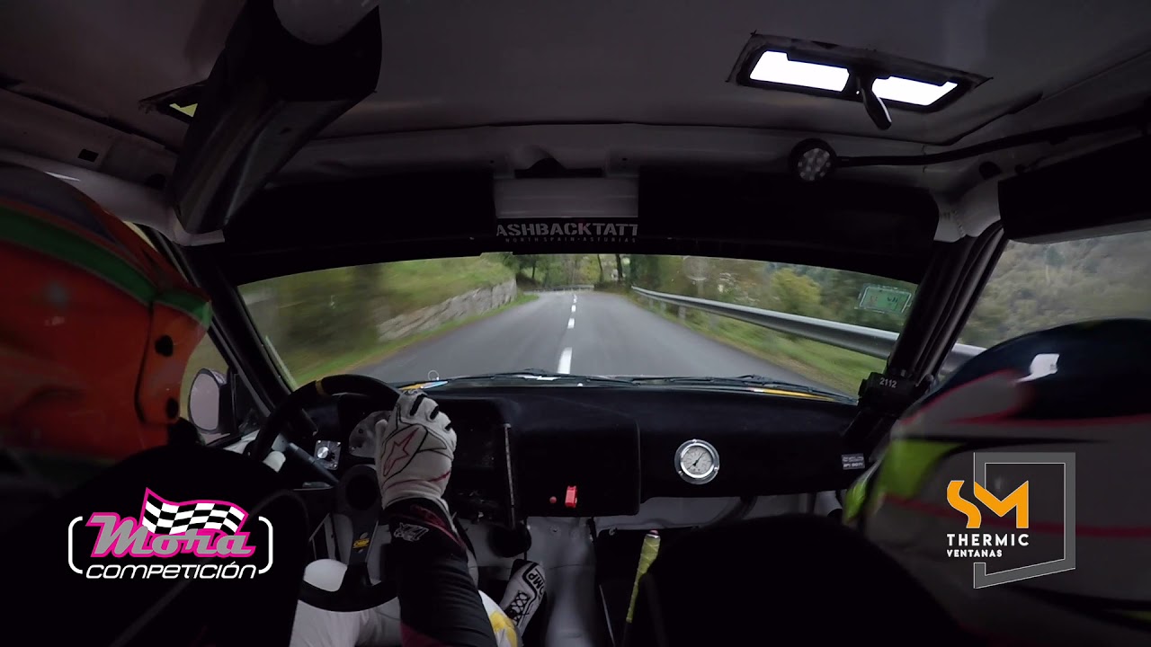 Manuel Mora-Ivan Bajo Peugeot 205 Rallye subiendose por las paredes | Rallye Montaña Central 2021