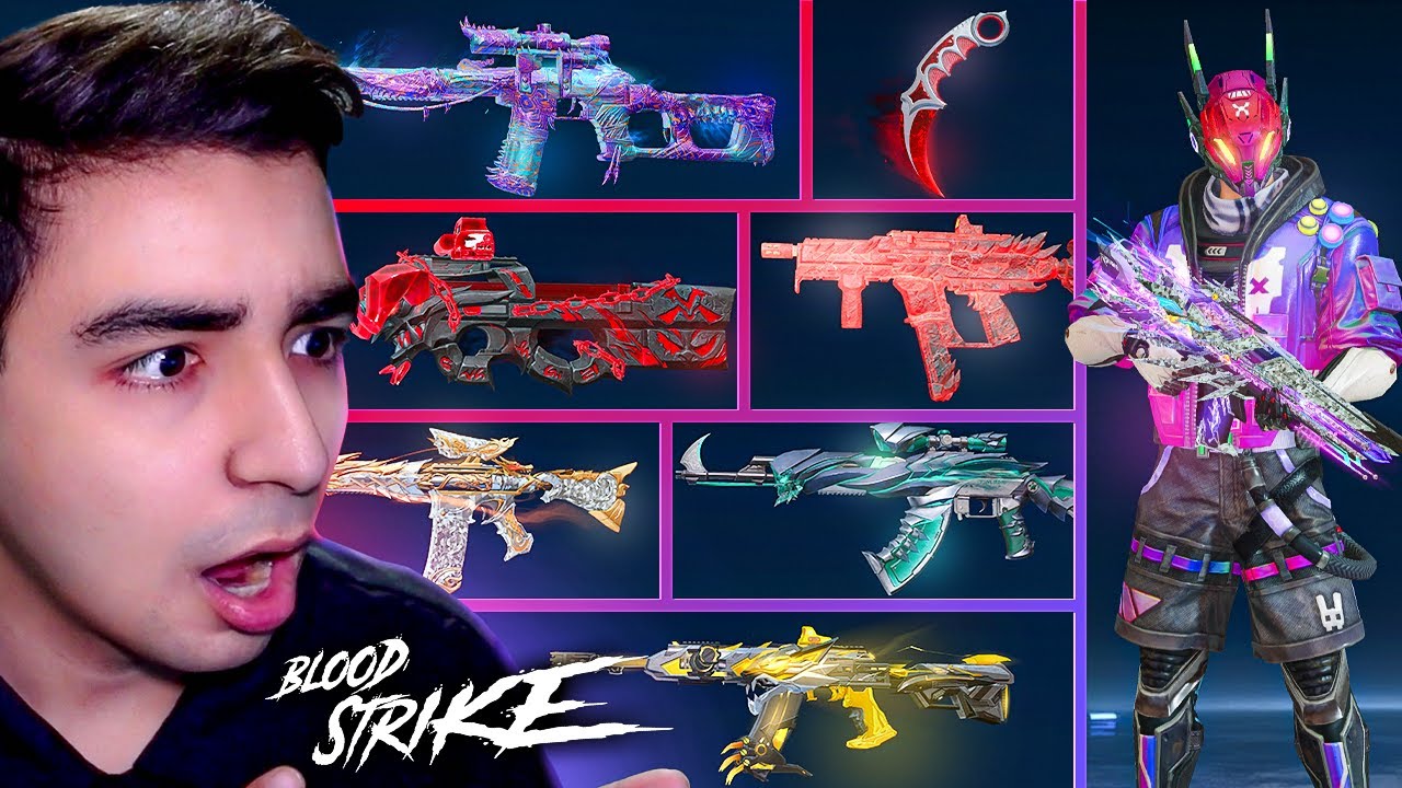 SÓLO PUEDO USAR COSAS ULTRA en BLOODSTRIKE! / RETO UN SÓLO COLOR