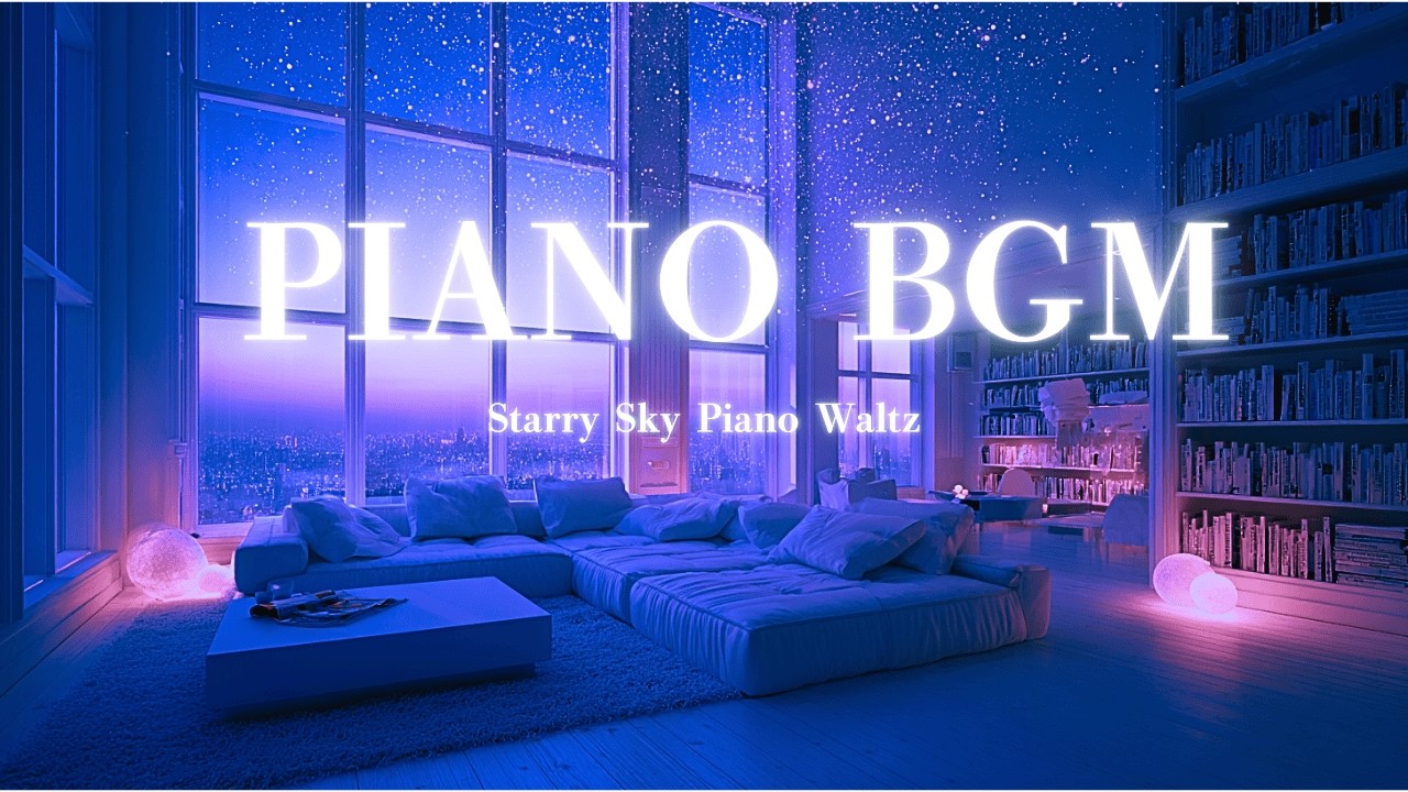 【 Piano Sound 】心を癒すピアノBGM🎹 | 星空サウンド🎵 | 癒しの時間を過ごすために #ピアノ #piano #癒し #BGM #星空