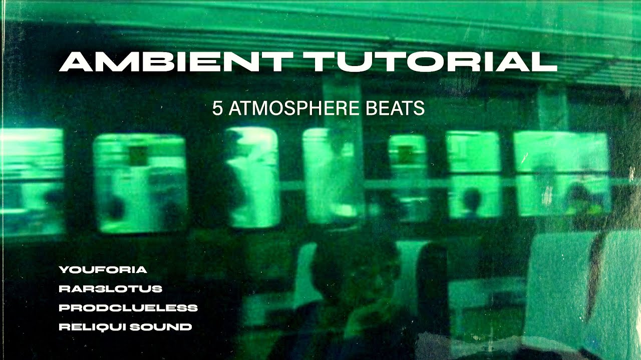 3 prods flipped my atmosphere samples  - ambient beats tutorial - how to make ambient music