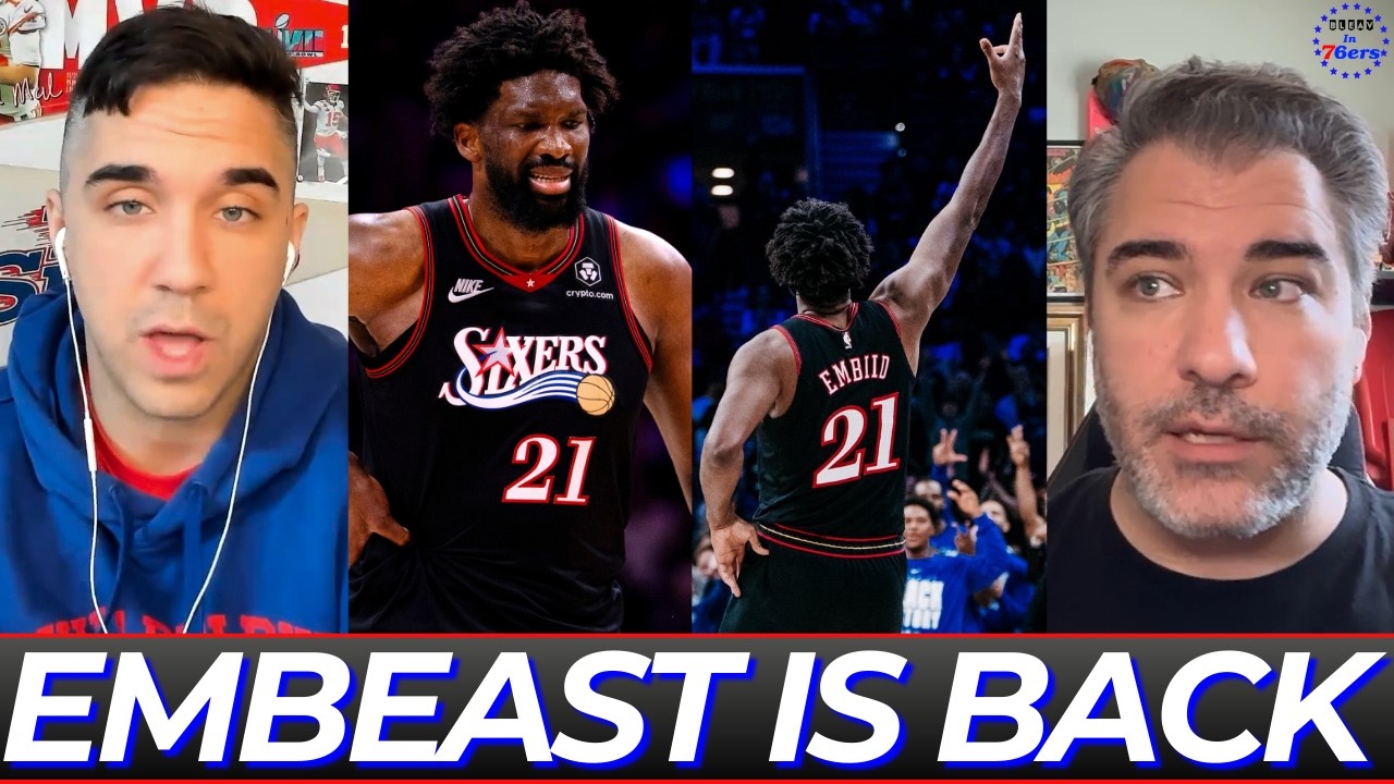 Embiid’s Grit on Full Display vs. Miami 🔥 Rookie Edgecombe Speaks Out 👀
