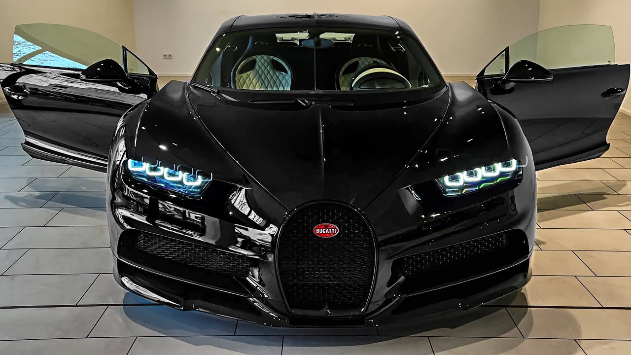 Bugatti Chiron Sport - Звук, интерьер и экстерьер