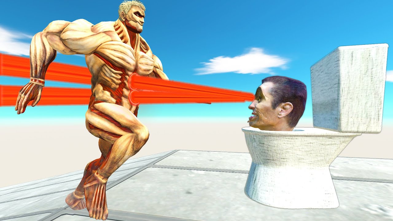 MONSTERS CLIMB THE SKIBIDI TOILETS PATH - Animal Revolt Battle Simulator