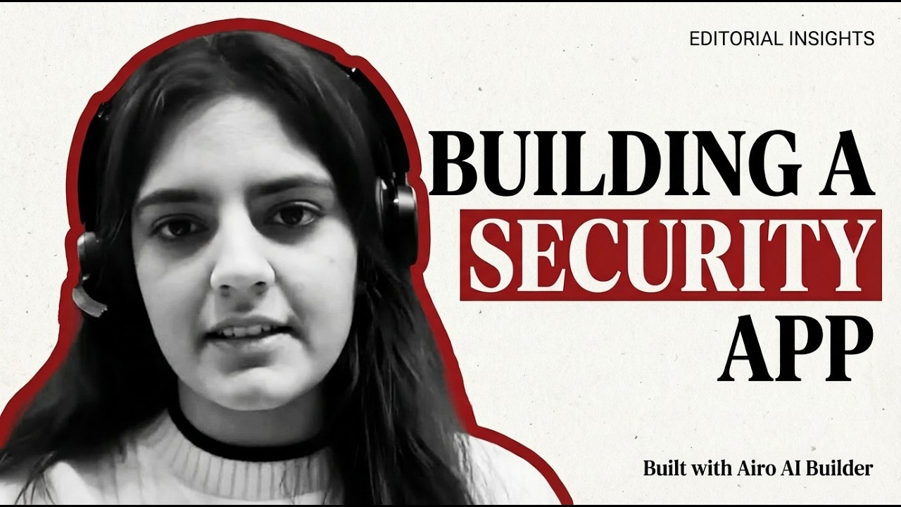 Building a Cybersecurity Educational Game with Airo AI Builder