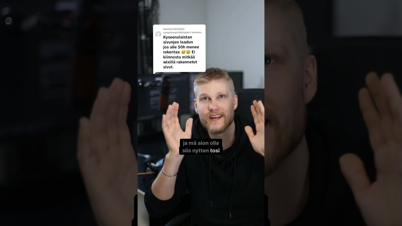 Verkkosivut Wixill&auml; vsi koodilla? #verkkosivut #kotisivut #nettisivut