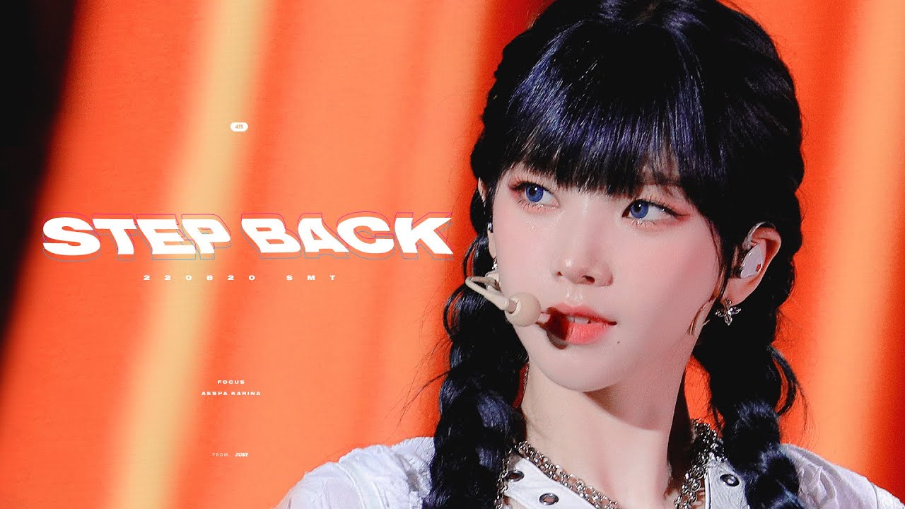 [4K][FANCAM] 220820 aespa KARINA 에스파 카리나 SMT - 'Step Back' 스텝백 직캠