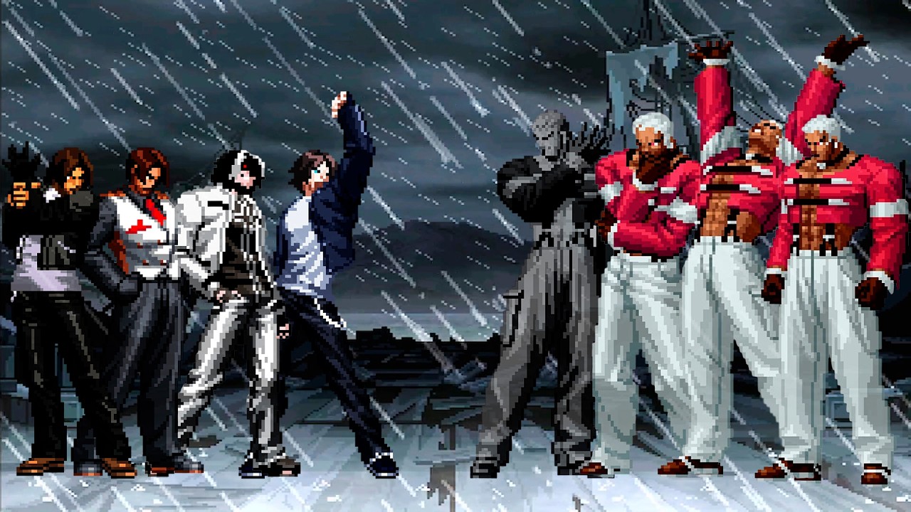 [KOF Mugen] Kyo Kusanagi Team vs Yashiro Nanakase Team