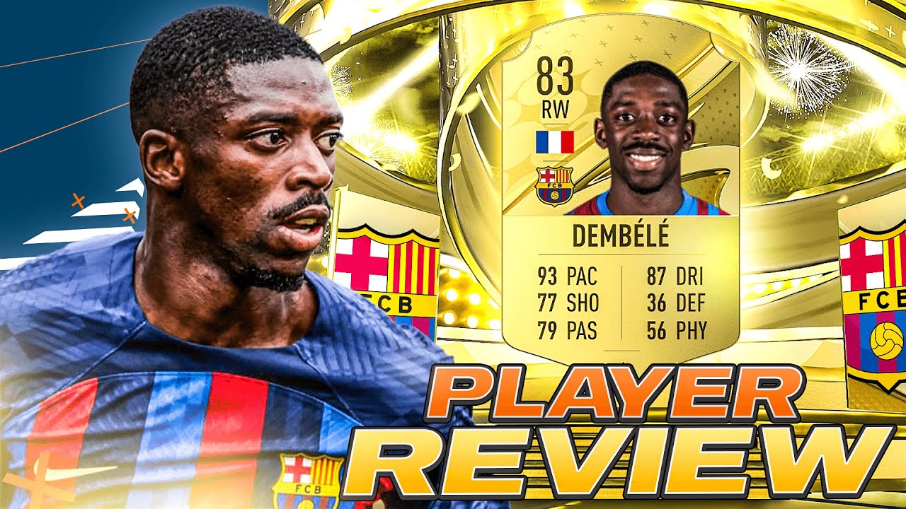 🚨83 OUSMANE DEMBELE PLAYER REVIEW - FIFA 23 ULTIMATE TEAM