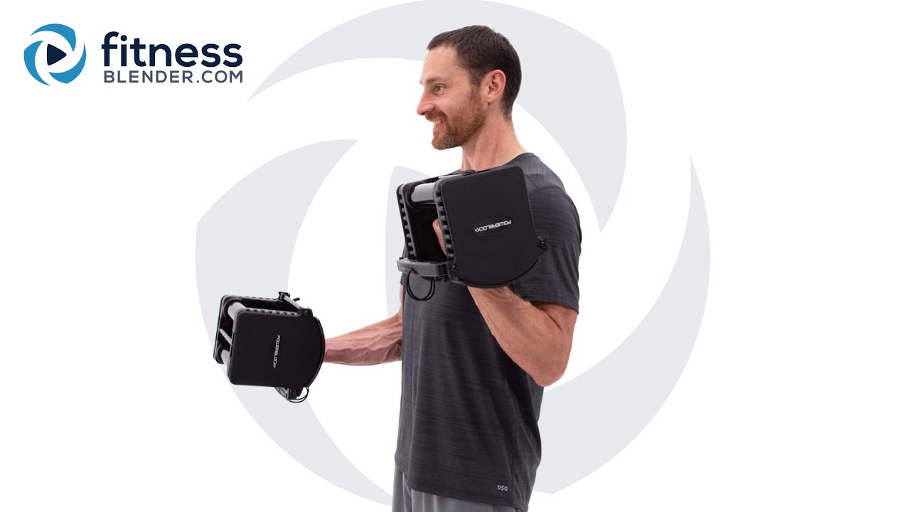 At Home Upper Body Strength Workout for People Who Get Bored Easily