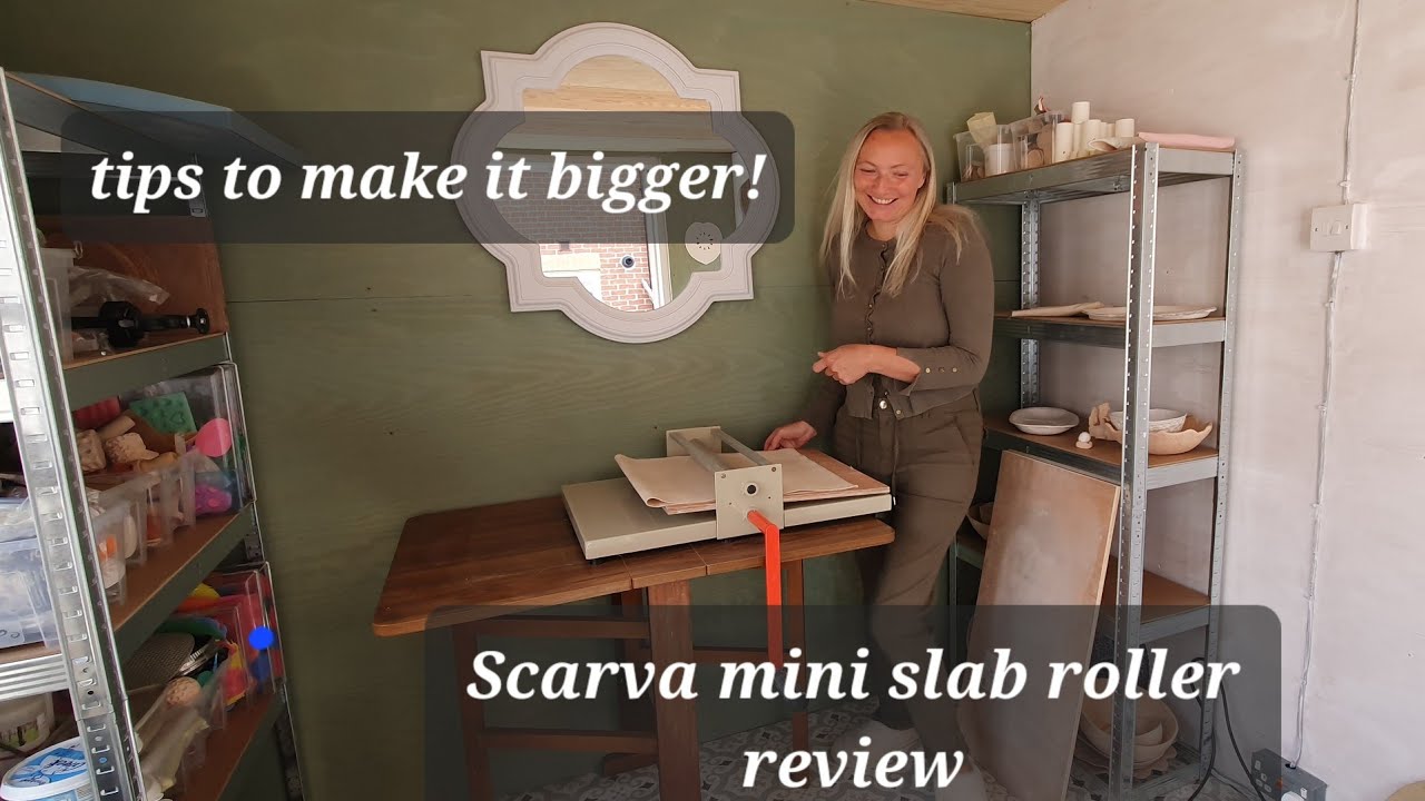 Scarva mini slab roller review! Plus Hints and tips to make it even bigger!
