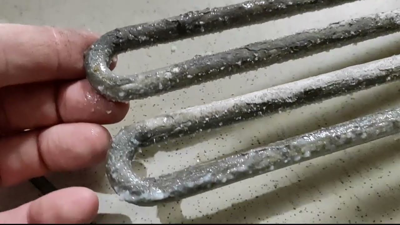 Electrolux washing machine heating element - cleaning, replacing heating element