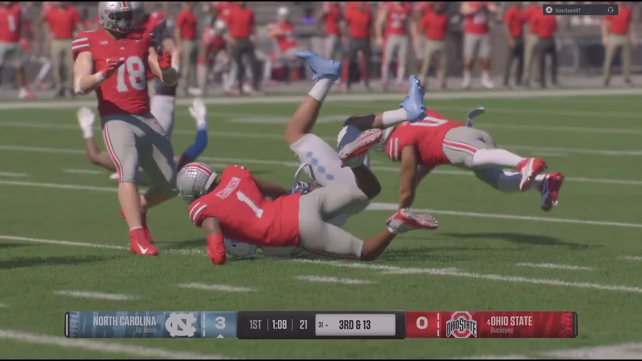 EA SPORTS College Football 25 Made him quite.....
