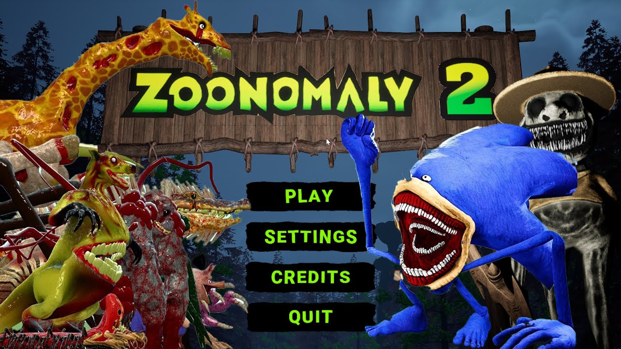 Zoonomaly 2 Official Teaser Full Game Play | Zoo Monsters Rise Up 😱 Will Sonic Survive?| Zoonomaly 2