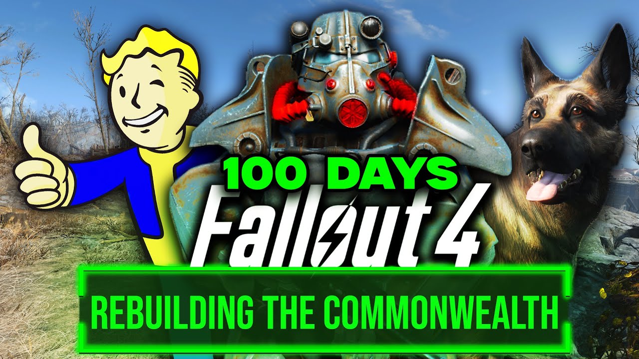 I spent 100 days in Fallout 4 Survival Rebuilding the commonwealth