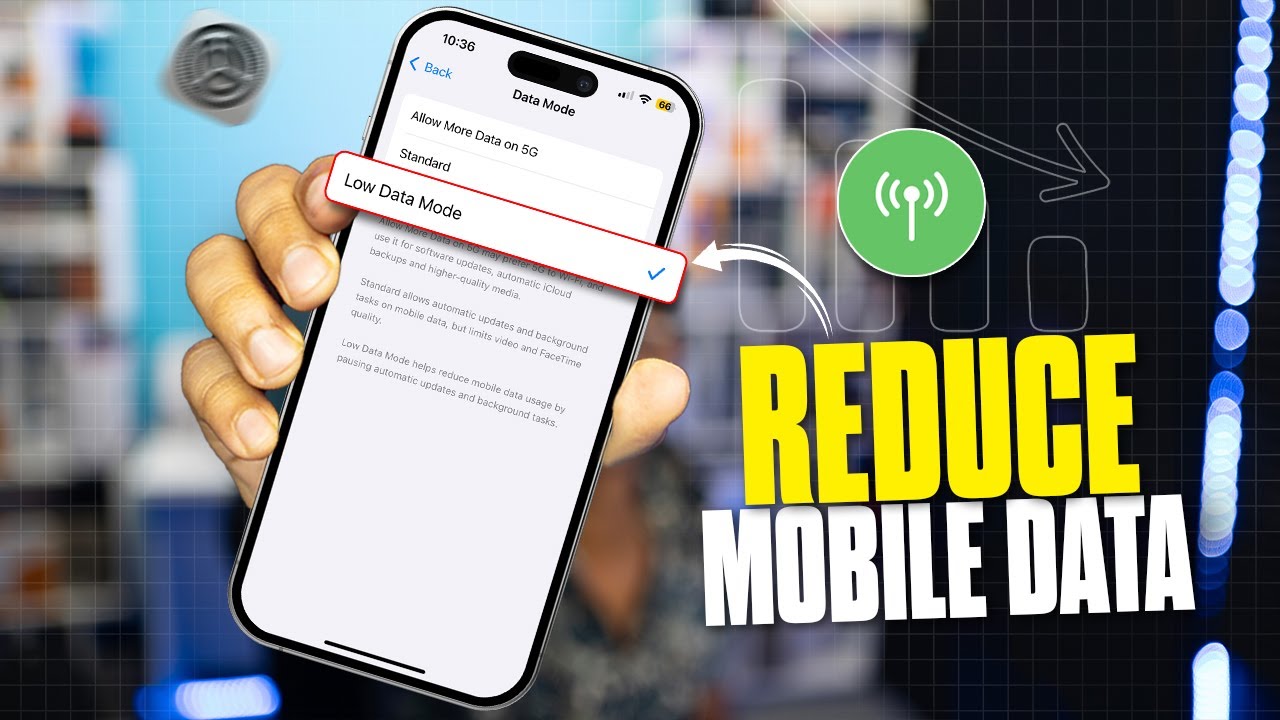 How to Reduce Mobile Data Usage on Your iPhone | Save your mobile data on iPhone