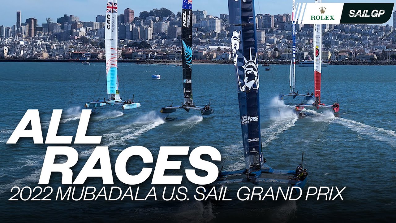 ALL RACES | 2022 Mubadala United States Sail Grand Prix | Races 1 - 5 & Final | SailGP