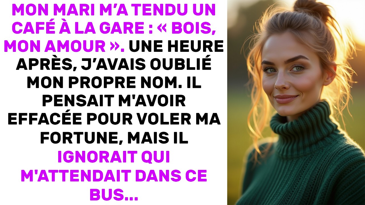 J'ai bu le café de mon mari et j'ai tout oublié. Il pensait m'avoir effacée, il a eu tort