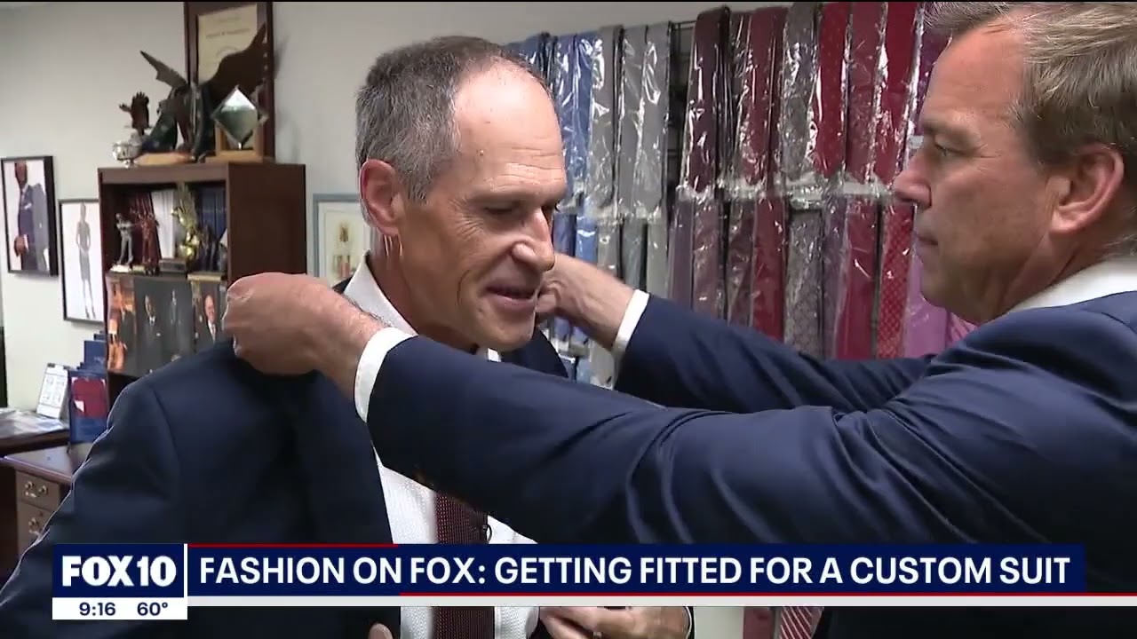 Bespoke custom suit experience featuring Tim Smith from the Tom James Company