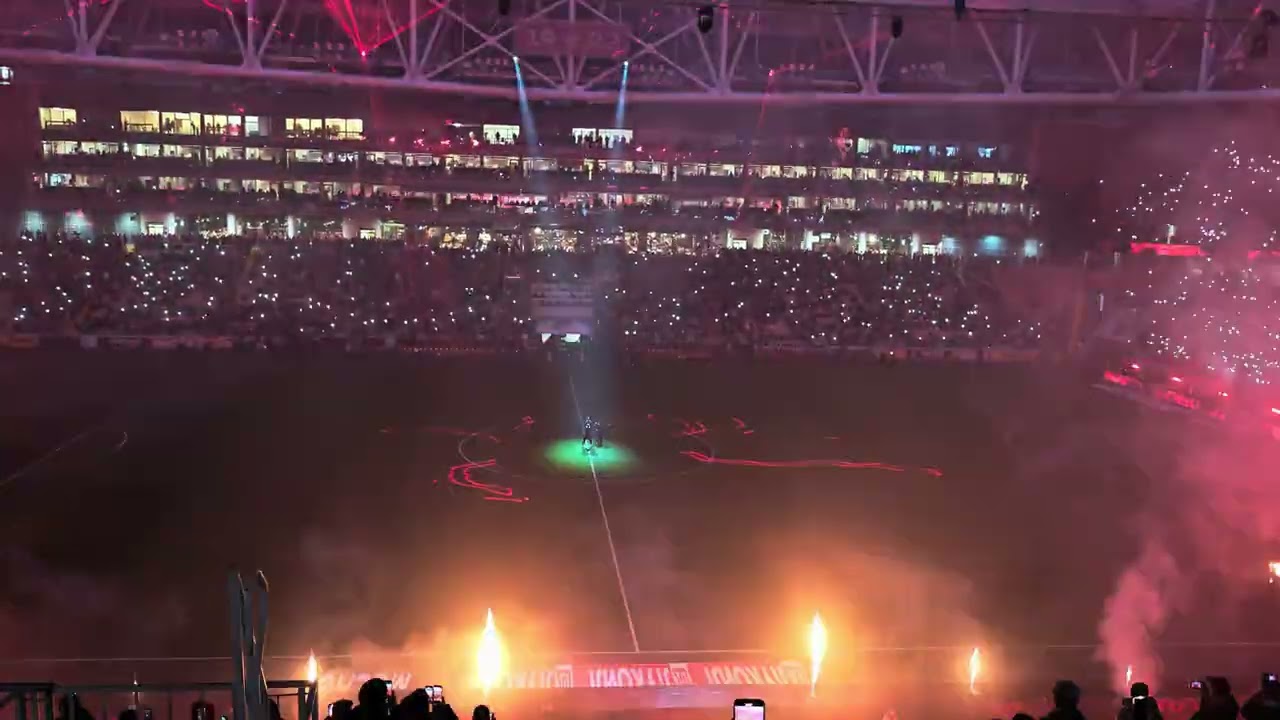 Maç önü Spartak Moskova stadı