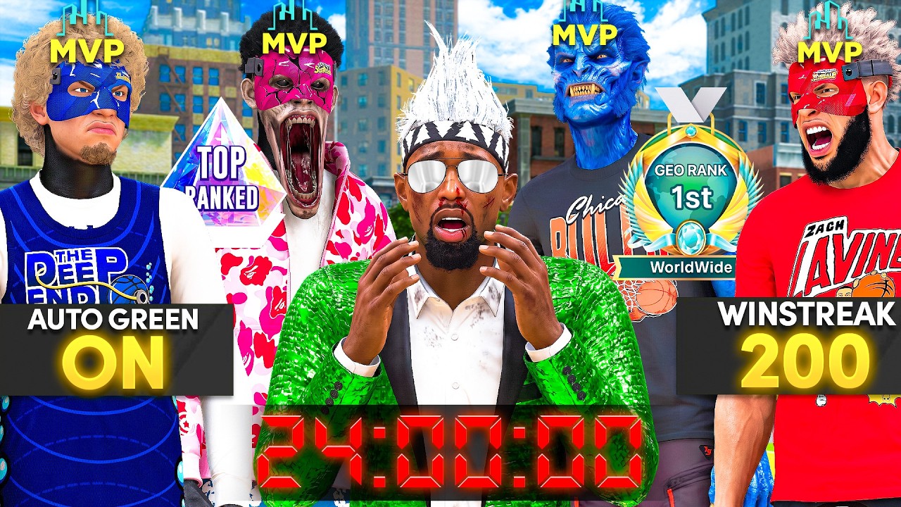 Я играл против КАЖДОГО MVP ПАРКА 24 ЧАСА ПОДРЯД в NBA 2K27&hellip;