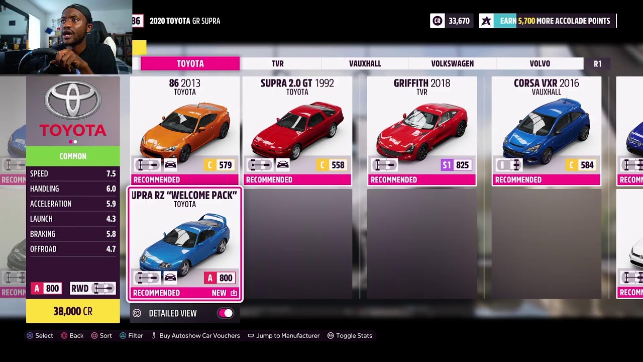 LIVE: FORZA HORIZON 5 - STREET RACES, WHEEL SPINS & CHAOS! (PS5 GAMEPLAY)