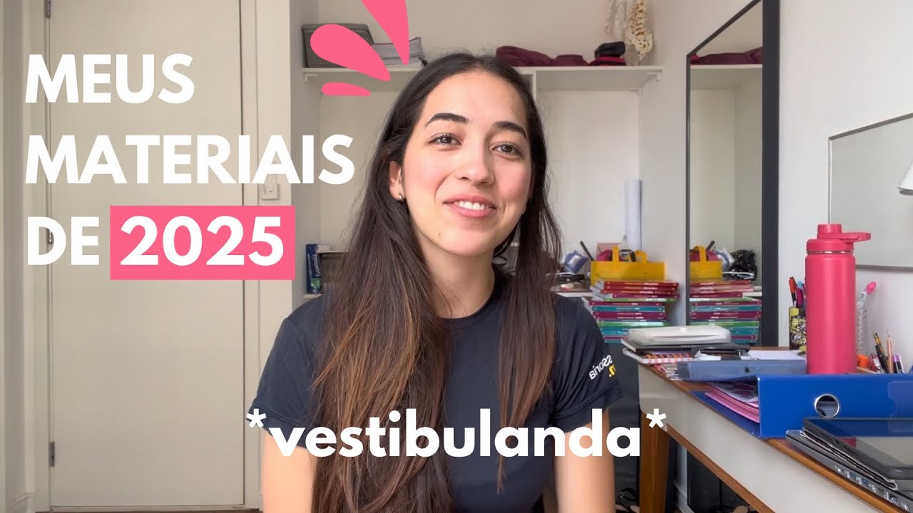 meus materiais de 2025 *vestibulanda*