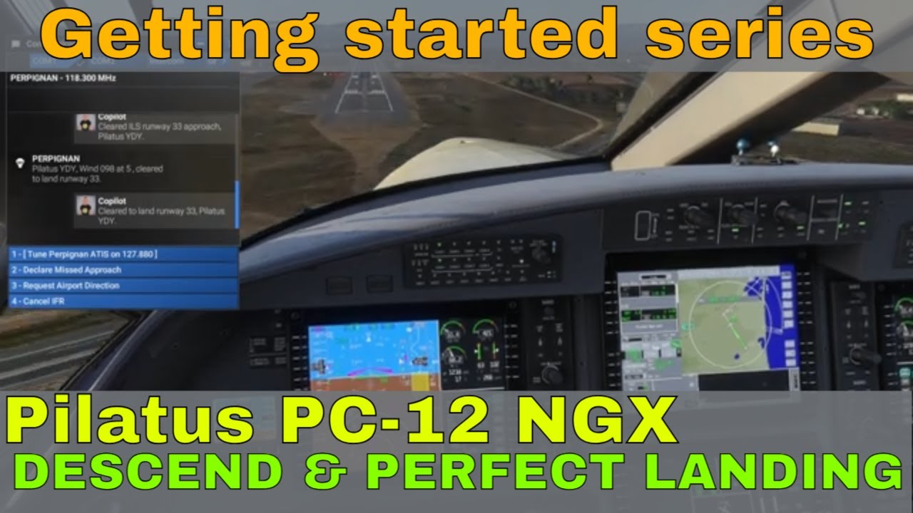Finally: The PERFECT PC-12 NGX Landing! (Flight Ops II)