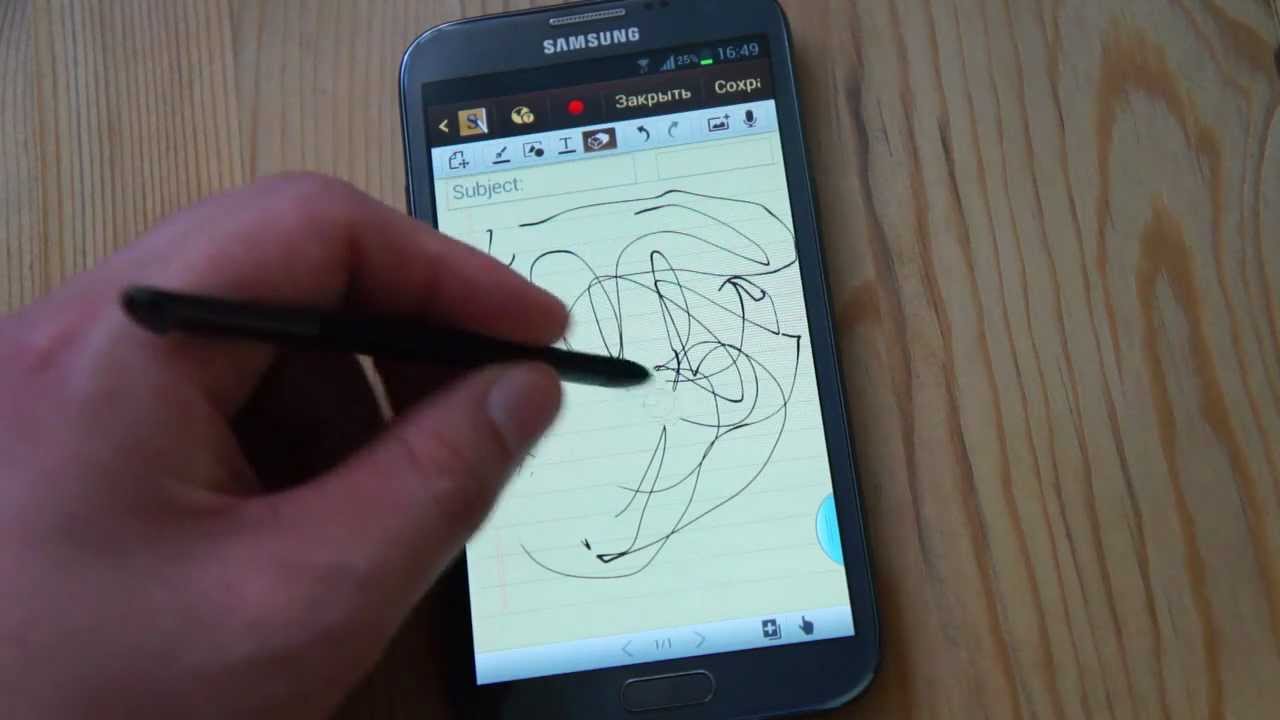 Обзор Samsung Galaxy Note II. Софт