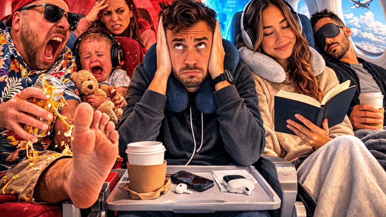The 10 Worst Passengers To Fly Next To & The 10 Best
