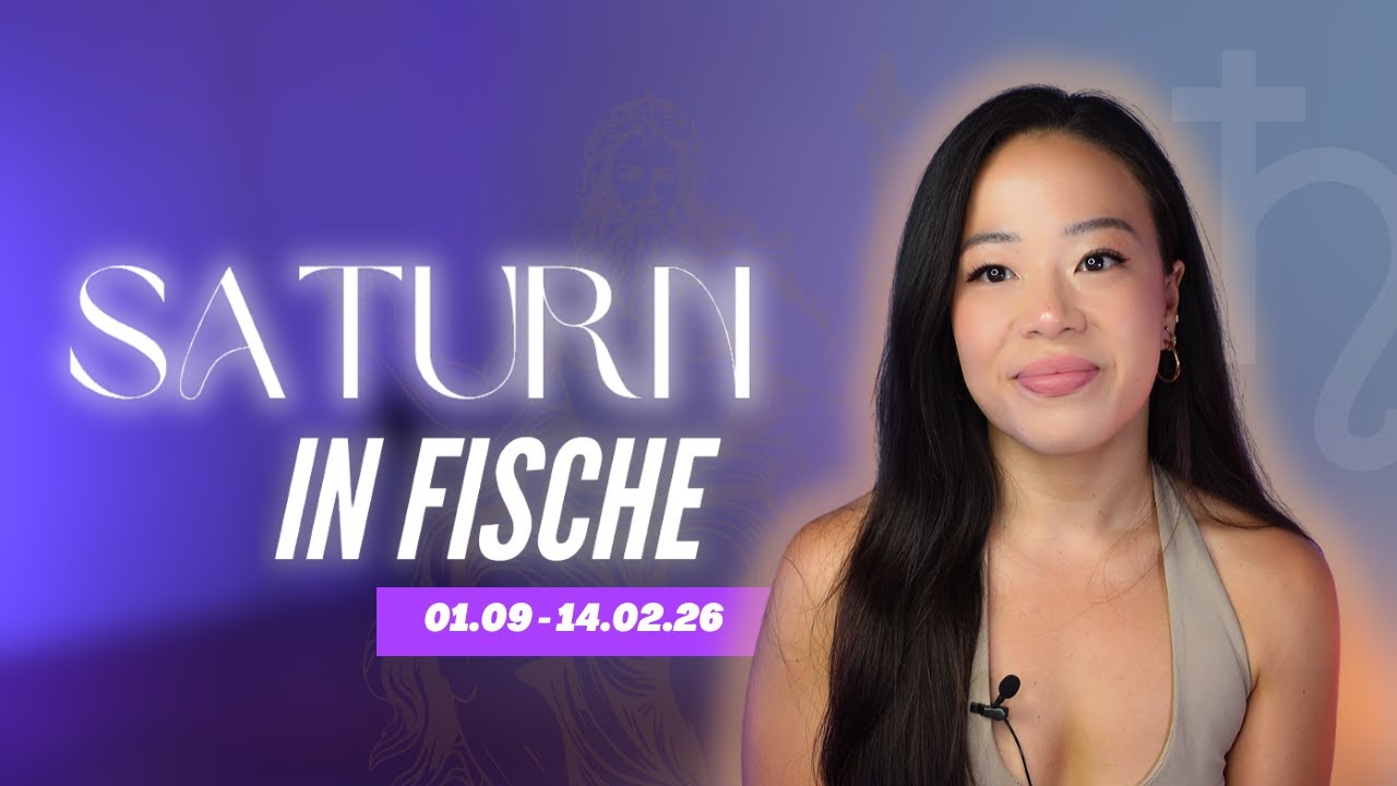So wie man endet, so beginnt man - Astrologische Prognose Saturn in Fische 2025/2026