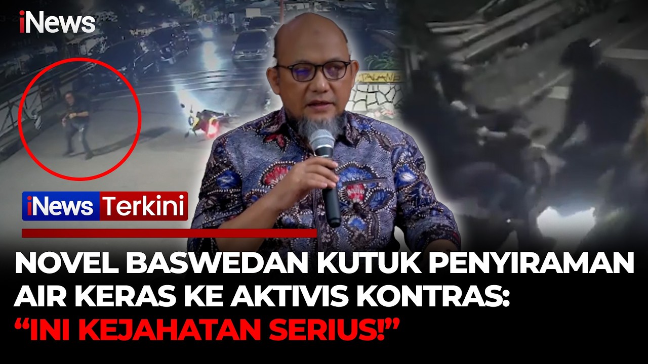 Aktivis KontraS Disiram Air Keras, Novel Baswedan: Ini Kejahatan Serius! | iNews Terkini 14/3