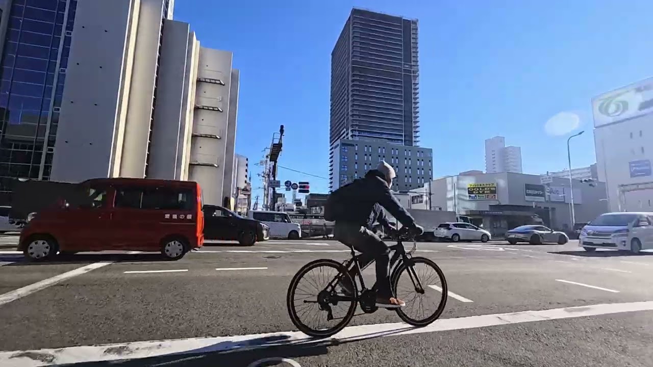 大阪難波までのサイクリング　２０２６年１月