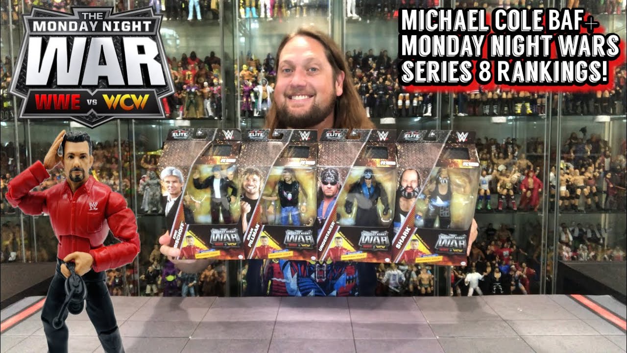Michael Cole BAF + WWE/WCW Monday Night Wars Series 8 Set Rankings!