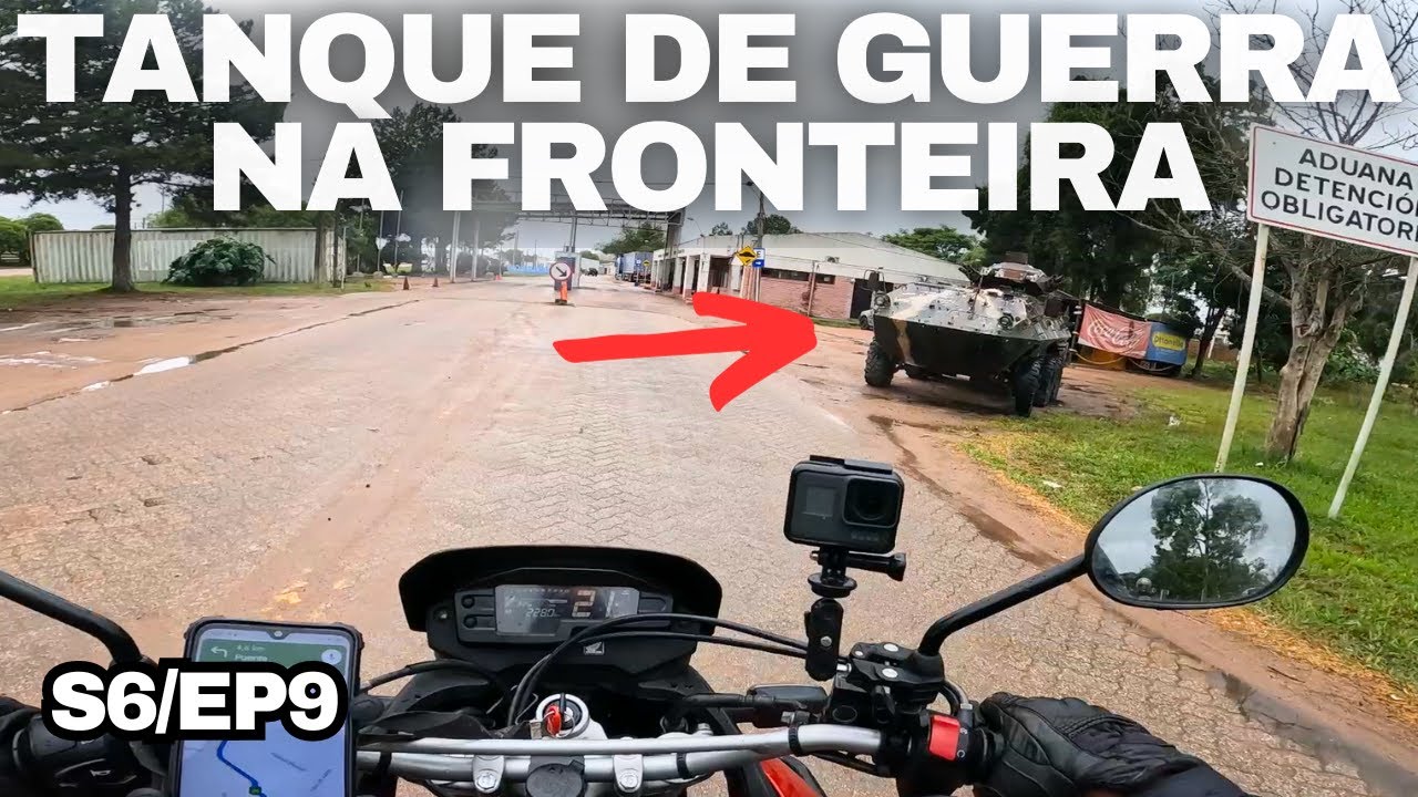 MONTEVIDÉU a PELOTAS de MOTO [URUGUAI] - S6/EP9