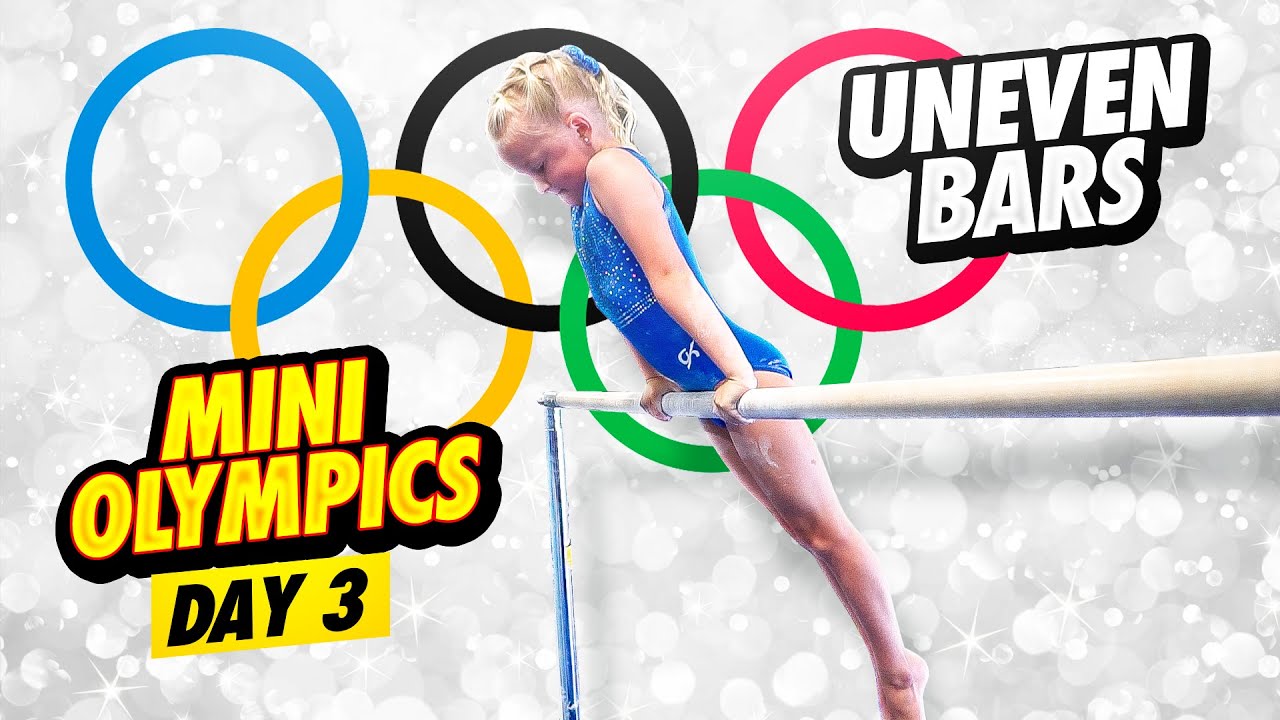 Mini Olympics: Gymnastics Uneven Bar Routines| Rachel Marie