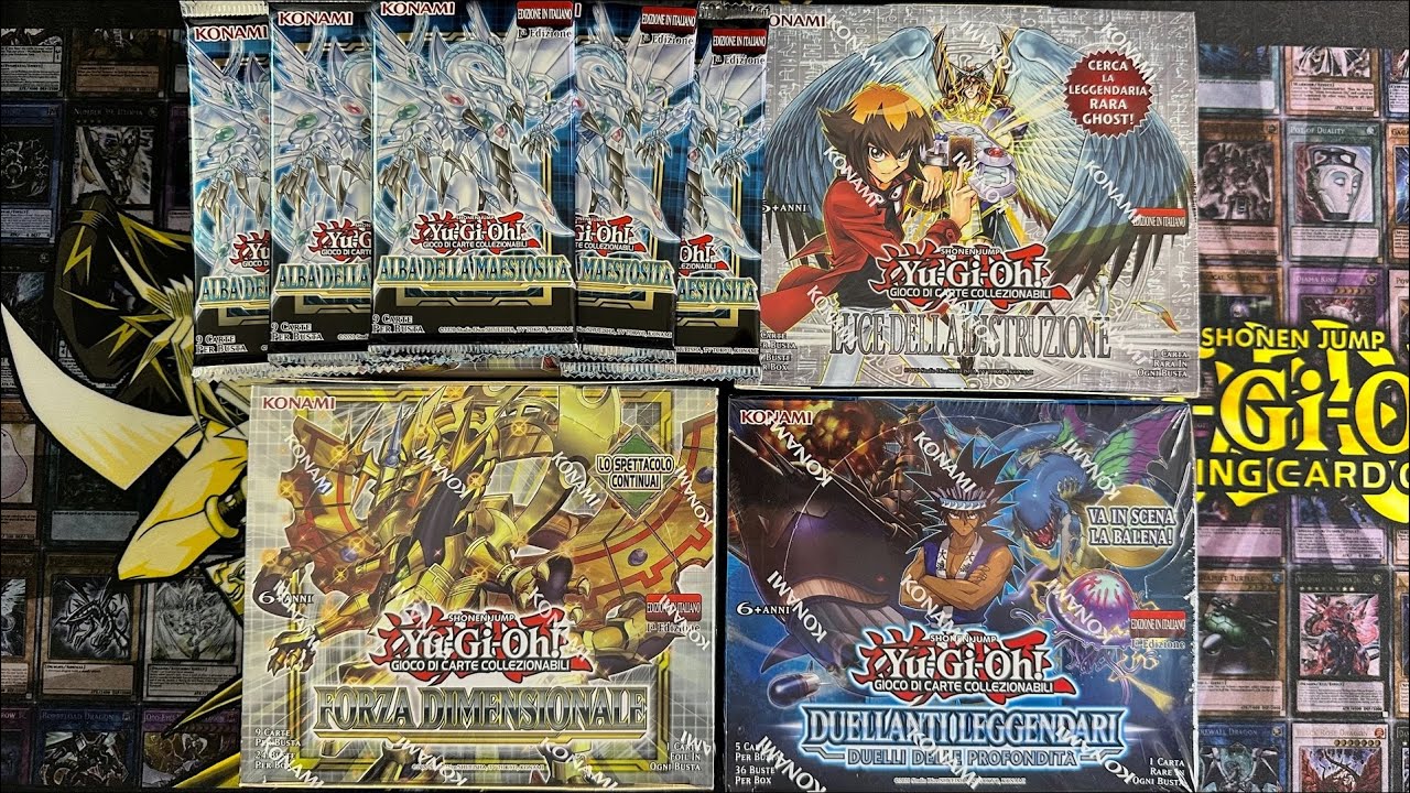 APRO 89 Bustine Yu-Gi-Oh! FINALE EPICO! Speciale CAPODANNO 2026 Box LODT, LED9, DIFO e Buste DAMA