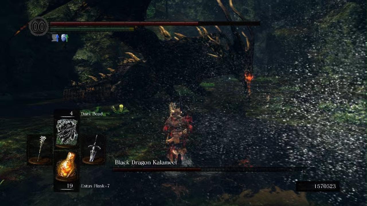 DARK SOULS: REMASTERED Easy Kalameet tail cut