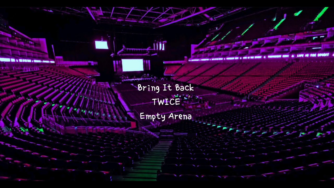 BRING IT BACK by TWICE but you're in an empty arena [CONCERT AUDIO] [USE HEADPHONES] 🎧