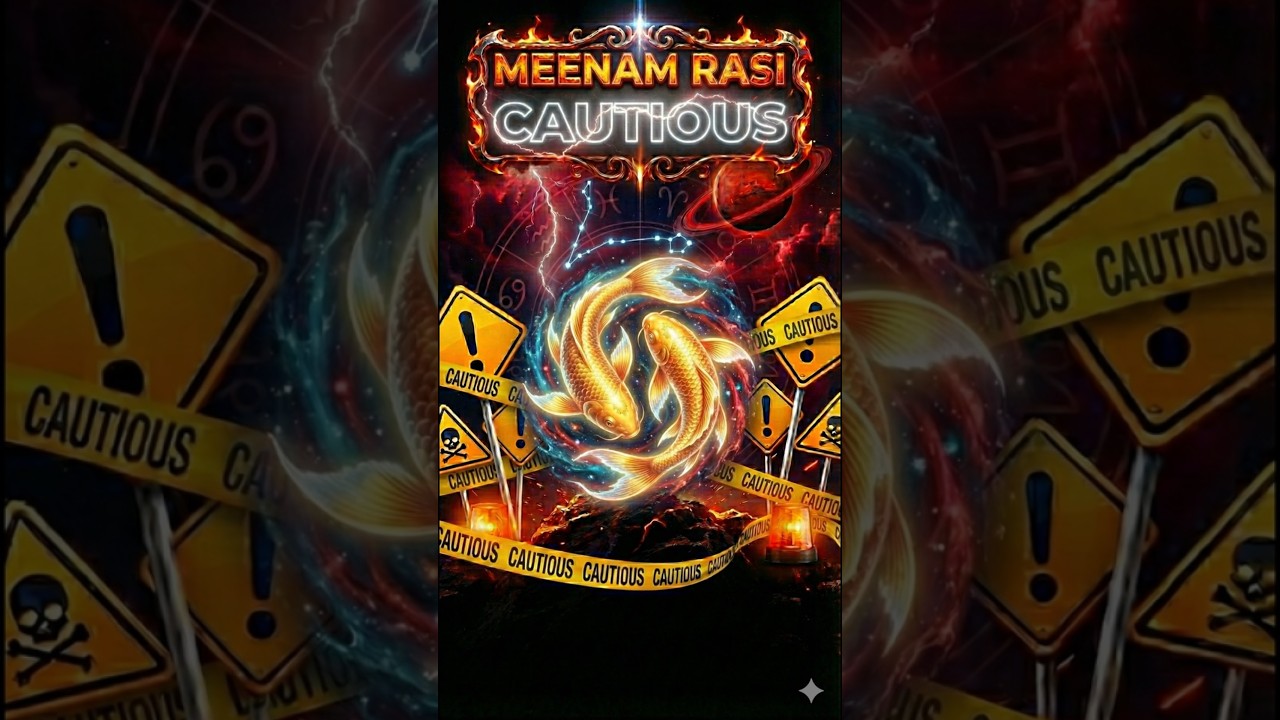 Jenma Sani Rasi Palan 2026 | Meenam Rasi Alert ⚠️ | Complete New Year Forecast | 
