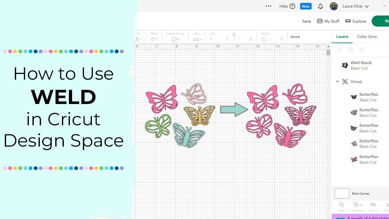 How to Weld in Cricut Design Space