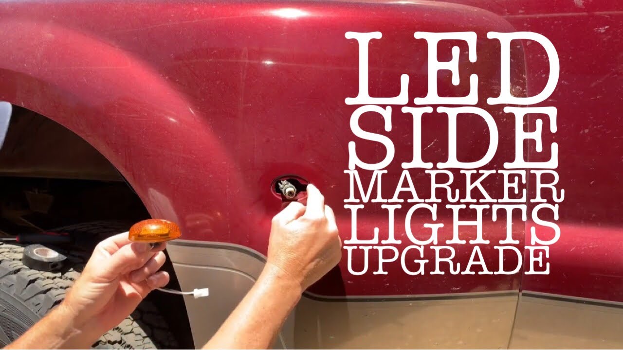 Ford F-350 Dually LED Side Marker Lights Upgrade