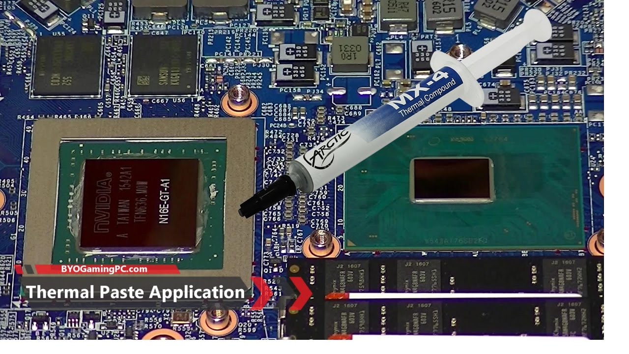 How to Change/Upgrade Laptop Thermal Paste Fix Overheating (Clevo P641RE)