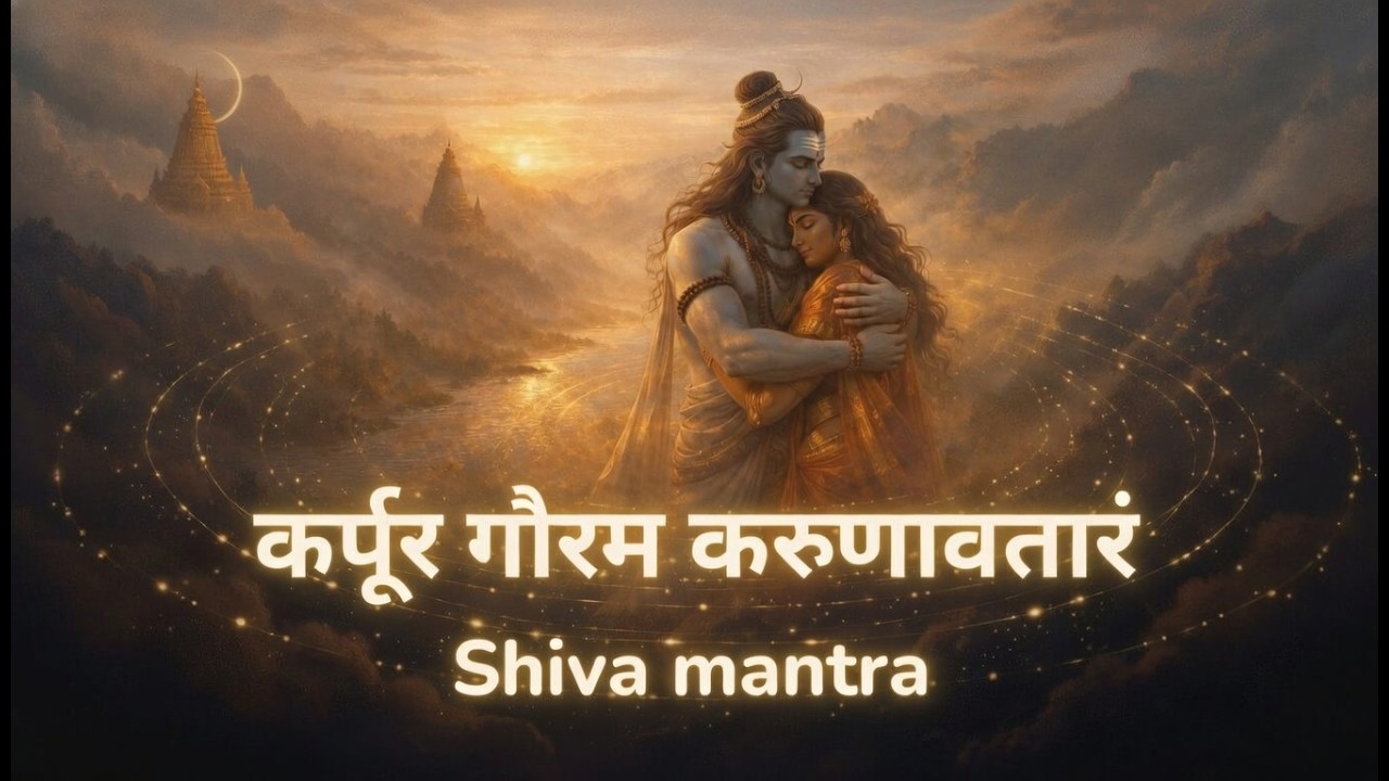Shiva Bilvashtakam for Shivaratri | Shiva Parvati Devotional Morning Meditation | 4K