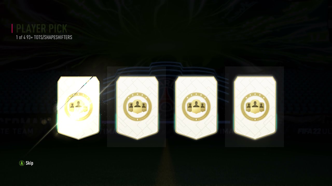 FIFA 22 - 93 + TOTS & Shapeshifters player pick (We got Lewa 97 OVR)