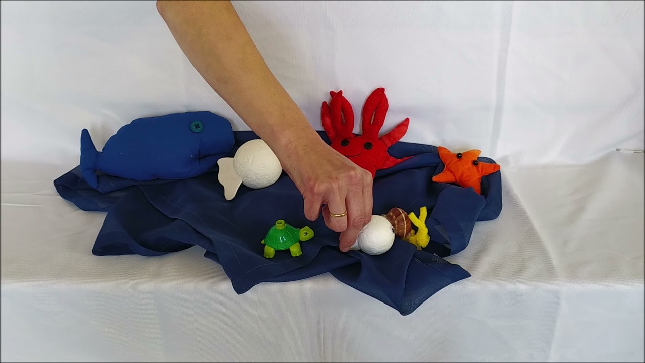 Der kleine weiße Fisch  - ein Spatzen-Geschichtensäckchen