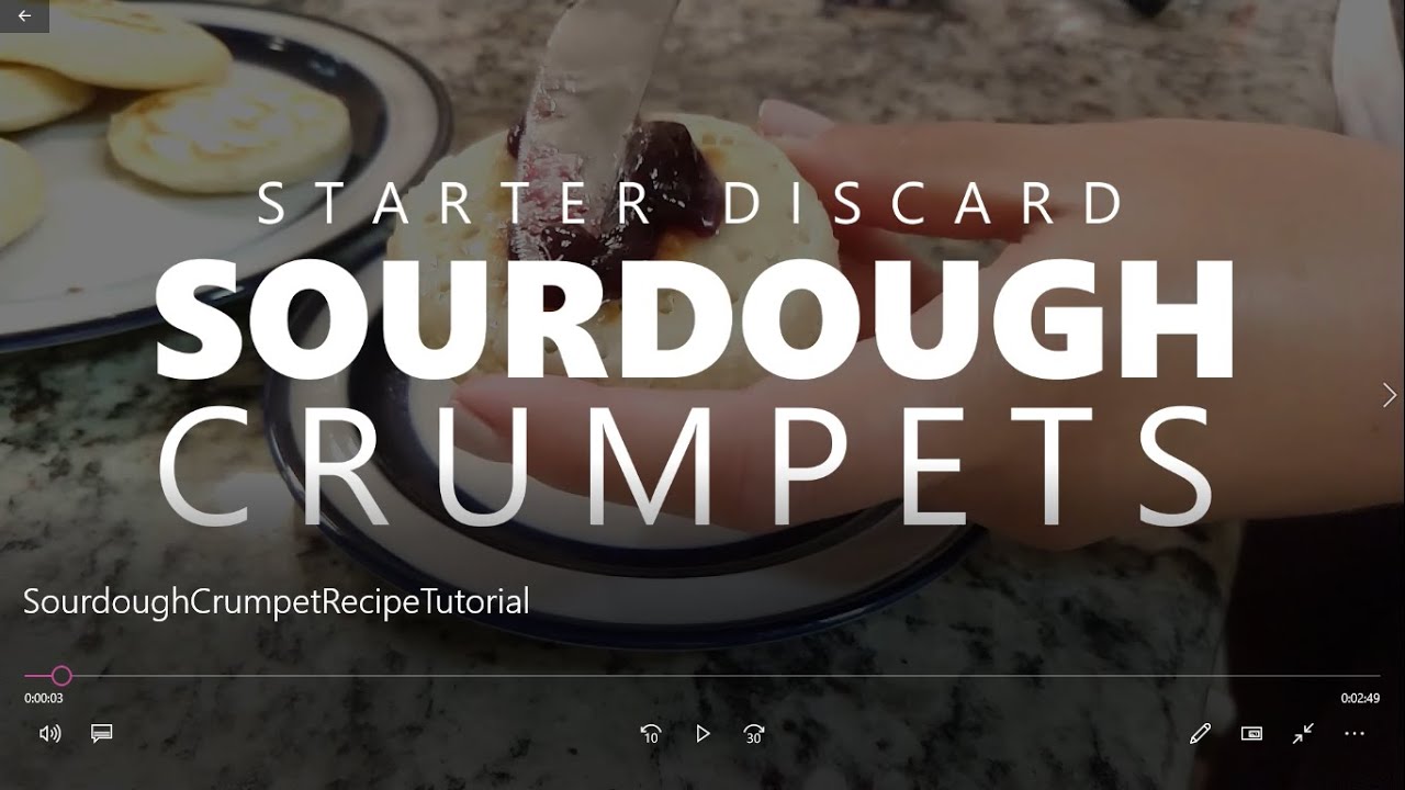 Sourdough Crumpet Recipe - Perfect For Using Up Starter Discard!