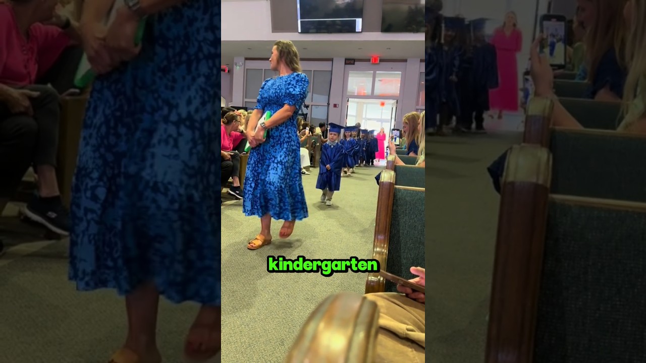 Cutest Preschool Graduation Ever! ❤ #shorts